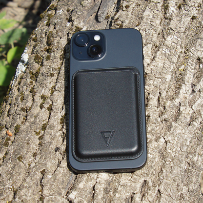Magnetic Wallet Veganes Leder